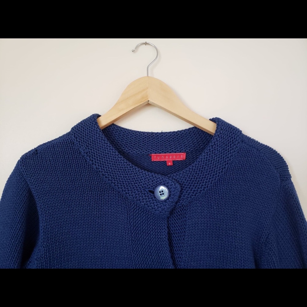 Blue Cardigan - Picture 2 of 3